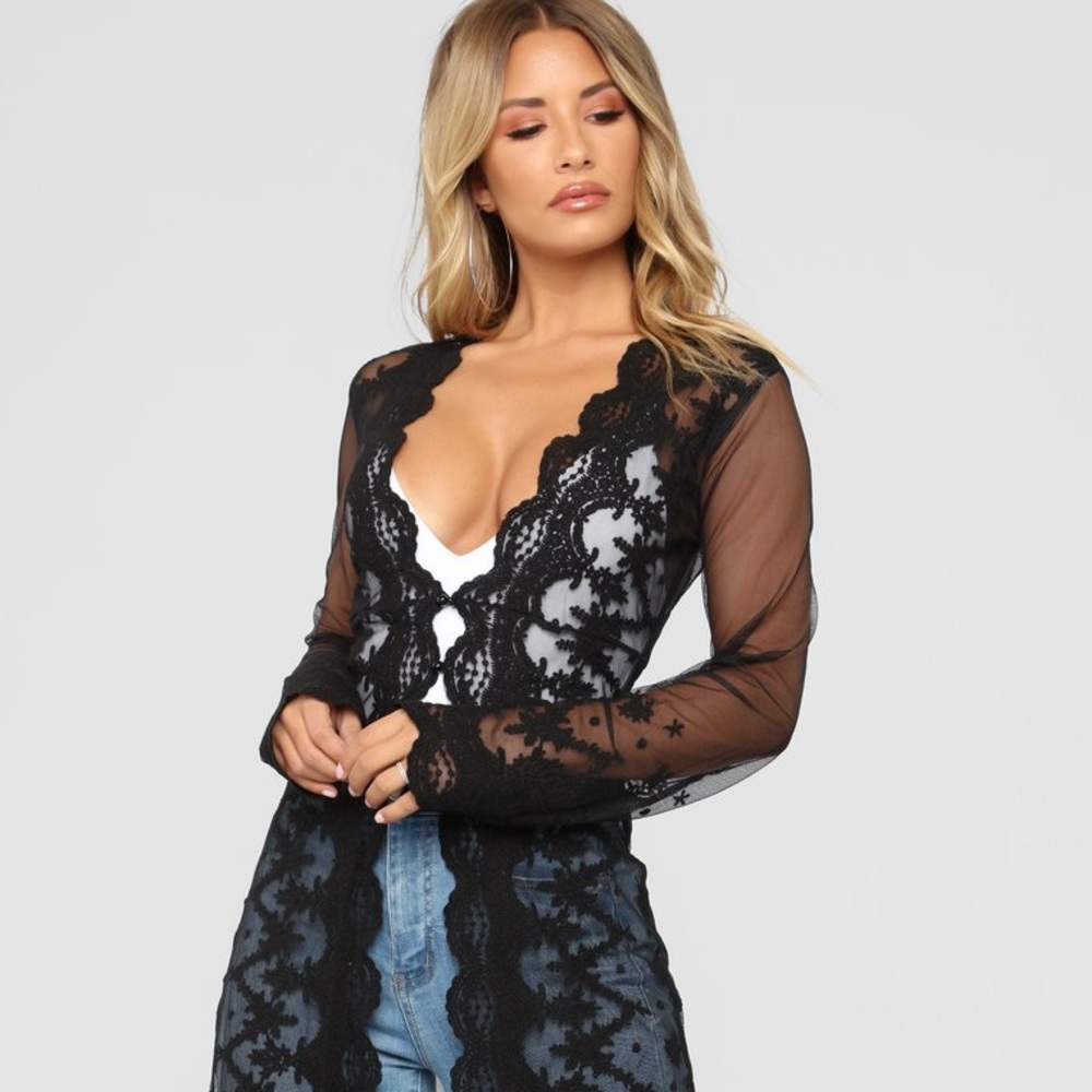 NWT FashionNova “Got You on My Mind” Kimono 2X